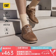 CAT卡特休閑皮鞋男士復古工裝輕戶外軟牛皮防滑通勤鞋P725212N3AMC29 淺褐 41
