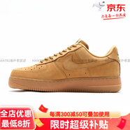NIKE耐克 Air Force空軍一號AF男女小麥低幫鞋AA- 官方旗艦正品 943312-200 38