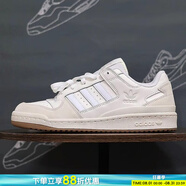 阿迪達斯（adidas）三葉草男鞋女鞋 25夏季新款運動休閑鞋時尚情侶鞋耐磨低幫板鞋 米色/白色/曬圖退10 41 (內長255mm)