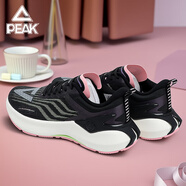 匹克態(tài)極5.0PRO跑步鞋女款秋季新款防滑減震運動(dòng)鞋網(wǎng)面透氣專(zhuān)業(yè)跑鞋女 黑色/粉紅 38