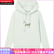 FILA斐樂 x 盧梭 HERITAGE系列 休閑舒適針織長(zhǎng)袖衛(wèi)衣 女款 青苧綠 青苧綠 S