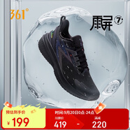 361°運動鞋男秋季防潑水雨屏7雨天通勤戶外慢跑步鞋子男672432239-7
