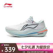 李寧（LI-NING）2025年男子越影5跑步鞋 ARHV015-1 39