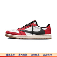 Jordan定制 Air Jordan 1 倒鉤 7.0 Low 經(jīng)典低幫 復古籃球鞋 男女同款 芝加哥倒鉤 40.5