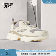Reebok銳步官方夏季男女BRIDGE 4復古百搭泡芙運動(dòng)休閑老爹鞋跑步鞋 DV8339 34.5