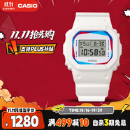 卡西歐（CASIO）手表男G-SHOCK小方塊運(yùn)動學(xué)生電子日韓表送男友禮物DWE-5600PR-2