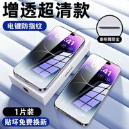 圖拉斯膚感磁吸鈦金灰適用iphone36pro手機殼透明防摔5無(wú)線(xiàn)充電magsafe 順手帶走一張[聽(tīng)筒防塵全屏高清 iPhone5ProMax