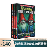 雞皮疙瘩最高通緝系列 特別版 Goosebumps Most Wanted Special Edition 英文原版恐怖驚險(xiǎn)青少年幽默章節(jié)書 R.L.Stine斯坦 綠山墻 最高通緝系列3冊 綠山墻圖