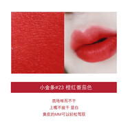 Saint Laurent圣羅蘭YSL小黑條口紅 唇膏顯白314小金條化妝品禮物送情人節(jié)禮物 小金條23 橙紅番茄