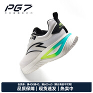安踏（ANTA）PG7 旅途 | 跑步鞋男秋冬季新款運動(dòng)鞋男112435519 紙莎白/黑-1 41