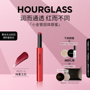 HOURGLASS【鐘楚曦同款】沙漏小金管固體唇蜜鏡面口紅0號色 七夕禮物女