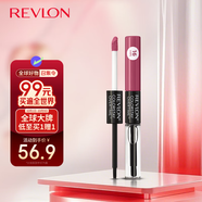 露華濃（Revlon）雙頭唇釉口紅4ml野草莓005#女士持久鎖色不掉色中秋禮物女