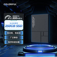 七彩虹(Colorful)  250GB SSD固態(tài)硬盤(pán) SATA3.0接口 SL500系列