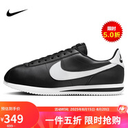 耐克NIKE休閑鞋男子板鞋阿甘鞋CORTEZ運(yùn)動鞋DM4044-001黑白43
