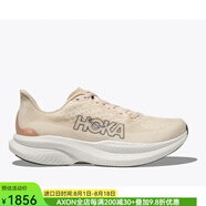 Hoka One One 女鞋 Mach 6專業(yè)馬拉松運(yùn)動鞋跑鞋 戶外休閑鞋透氣防滑輕便厚底 Eggnog/Vanilla 9