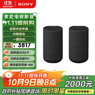 索尼（SONY）SA-RS5 真無(wú)線后環(huán)繞音箱 2.0.2聲道 回音壁 家庭影院 適配A9000 A8000 A3000