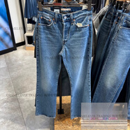 李維斯（Levi's）wedgie bootcut微喇叭四款女士牛仔褲A8710-0002/0003 中藍(lán)A8710-0002武漢 25 30