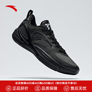 安踏（ANTA）【水花7 TEAM】籃球鞋男湯普森外場輕質(zhì)實戰(zhàn)低幫運動鞋 基礎(chǔ)黑-2 42.5 (男9碼)