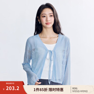 茵曼（INMAN）章若楠同款歐若風(fēng)法式吊帶連衣裙2025夏季新品女裝淡鵝黃色裙子 星空藍(lán)-18528632 S