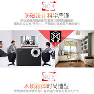 漫步者（EDIFIER）2.1低音炮R201T06木質(zhì)高音質(zhì)音箱臺式筆記本電腦桌面音響 T06黑-5英寸低音炮*1+衛星箱*2 音箱+音頻線(xiàn)