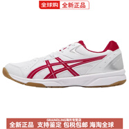 亞瑟士（asics）RiverCS運動(dòng)低幫跑步鞋男女同款白紅色 37.5