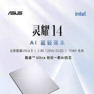 ASUS靈耀14 a豆14Air14 高顏值A(chǔ)I超輕薄商務(wù)筆記本電腦 5.a豆14air R7-8845H 2.8K  32GB512G固態(tài)硬碟