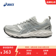 亞瑟士ASICS跑步鞋男鞋女鞋耐磨透氣運動鞋緩震越野跑鞋 GEL-SONOMA CN 灰色/銀灰色(女款) 35.5
