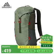 GREGORY格里高利NANO蜂鳥(niǎo)便攜戶(hù)外登山包沖頂包騎行雙肩包16L綠色