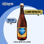 HEINEKEN旗下Affligem六騎士啤酒750ml單瓶 比利時(shí)進(jìn)口 古老的修道院啤酒