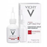 薇姿（VICHY）【法國進口】VC精華液提亮緊致修護保濕抗皺抗氧化維C維他命B3 A+視黃醇精華(30ml)