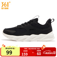 361°女鞋運(yùn)動(dòng)鞋2025年夏季新品361度女常規(guī)跑鞋 曜石黑/羽毛白 39