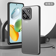 盟點(diǎn)適用海外版華為榮耀X7C手機殼HonorX7C保護套4G金屬Honor全包鏡頭膜磁吸支架X7C4G男女XC7防摔新款 【銀灰色】鏡頭膜一體*收藏并拍下*送鋼化膜 榮耀X7C 4G