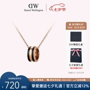 丹尼爾惠靈頓（DanielWellington）DW項鏈女情侶吊墜百搭時(shí)尚鎖骨鏈七夕情人節禮物送女友DW00400305