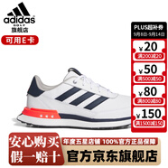 阿迪達斯 （adidas）高爾夫球鞋男士25新款時(shí)尚輕便透氣輕量緩震BOA系帶GOLF運動(dòng)男鞋 IH8523 白色/灰色/黑色/紅色 41 （UK7.5）