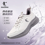 喬丹運動(dòng)鞋男鞋革面防水跑步鞋防滑軟底輕便休閑鞋男爸爸鞋