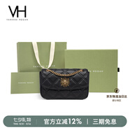 VANESSA HOGAN VH女包茵然軟包系列太陽神斜挎包菱格鏈條腋下單肩包包七夕禮物
