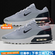 耐克（NIKE）男鞋 25夏新款A(yù)IR緩震氣墊鞋舒適耐磨低幫休閑鞋輕便透氣跑步鞋男 MAX氣墊/狼灰色【曬圖-10】 41 碼（內(nèi)長260mm）