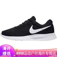 耐克（NIKE）Nike/TANJUN男鞋女鞋網(wǎng)面透氣緩震黑運動(dòng)鞋休閑鞋812654-011 黑/白（女款）812655-011 偏小2 39