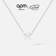 APM Monaco蝴蝶項鏈女銀鎖骨鏈時(shí)尚飾品銀首飾七夕情人節禮物送女友