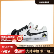 耐克（NIKE）CourtRoyaleAC小雛菊簡約街頭涂鴉低幫板鞋黑白 BQ4222-103 小雛菊 43 定制商品不退換