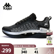 卡帕（Kappa）背靠背2025新款跑步鞋復(fù)古運(yùn)動(dòng)鞋男款低幫休閑鞋女款潮 K0EX5MQ19 黑色-990 44