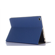 適用華為榮耀平板5皮套8英寸 JDN2-W09HN保護套AL00HN殼子HONOR Pad5 前撐深藍+鋼化膜