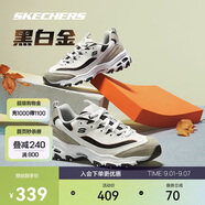 斯凱奇黑白金|男鞋秋季經(jīng)典熊貓鞋增高透氣時(shí)尚校園復古老爹鞋