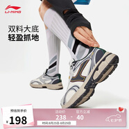 李寧奔騰 P1000休閑慢跑鞋男鞋2025春季回彈透氣運動跑鞋AGCU411