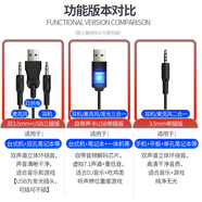 科普斯 KOPUSI電腦耳機(jī)頭戴式耳麥電競游戲臺式USB有線麥克風(fēng)手機(jī) 版本區(qū)分說明