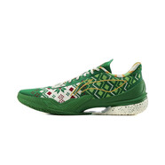 李寧（LI-NING）籃球鞋利刃5低幫男鞋2025秋緩震耐實戰(zhàn)籃球運動鞋ABAU101 青蔥綠米白色ABAU101-7 39.5