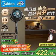 美的（Midea）【幸運(yùn)草安睡Ultra】直流變頻3D搖頭空氣循環(huán)扇/臥室靜音家用電風(fēng)扇/小型遙控落地扇/語(yǔ)音凈化風(fēng)扇