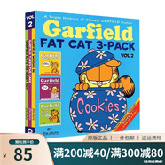 加菲貓英文原版漫畫 合集 故事三合一 Garfield Fat Cat 3 Pack 經(jīng)典趣味幽默漫畫 兒童圖畫故事書 Jim Davis進(jìn)口原版書籍 綠山墻 加菲貓漫畫 三合一 2