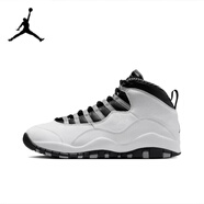 耐克耐克Air Jordan 10 OG AJ10白黑男款防滑耐磨減震高幫運動(dòng)籃球鞋 HJ6779-104白黑 40 (250mm)