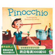 DK 木偶奇遇記 匹諾曹Pinocchio 英文原版繪本 幼兒?jiǎn)⒚烧J(rèn)知早教繪本 親子共讀 睡前故事